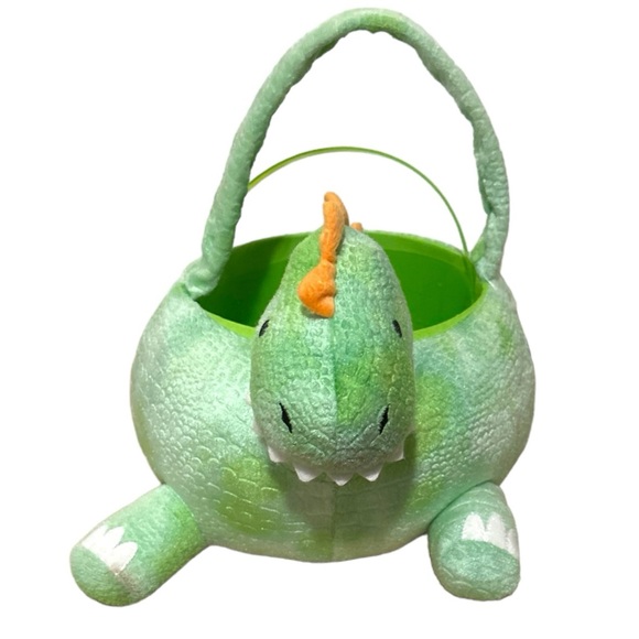 Plush Dinosaur Easter Basket - Picture 12 of 16